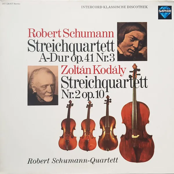 Streichquartett  A-Dur Op.41 Nr.3  /  Streichquartett  Nr.2  Op.10