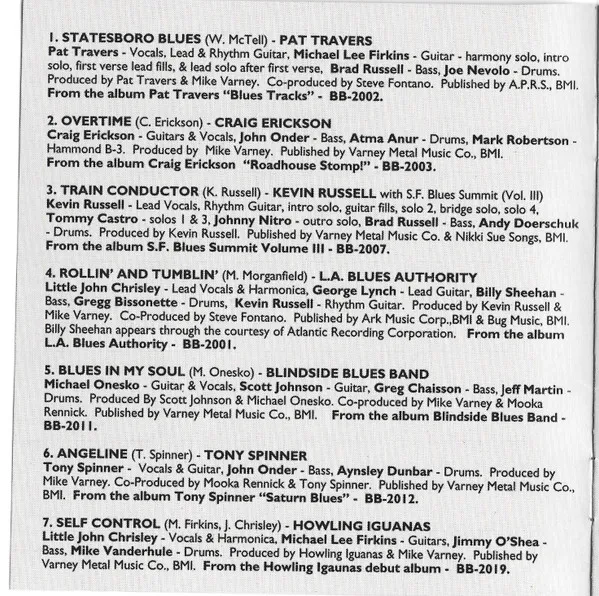 Songs From The Better Blues Bureau