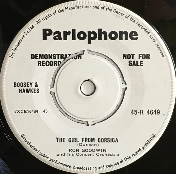 The Girl From Corsica