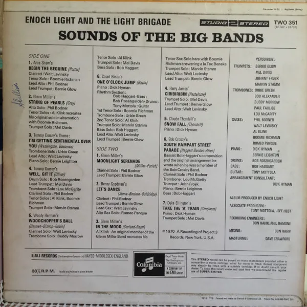 Sounds Of The Big Bands
