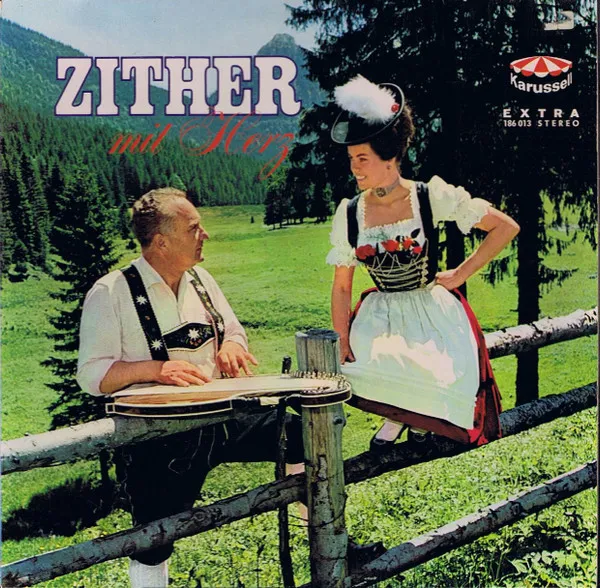 Zither Mit Herz