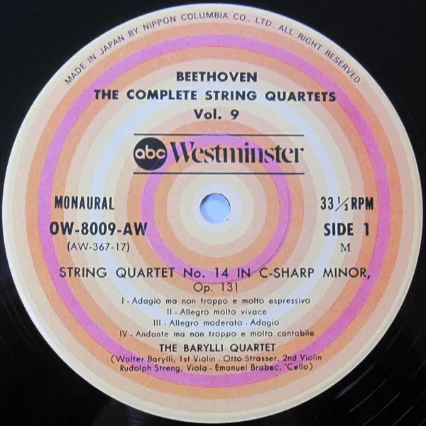 The Complete String Quartets Vol.9