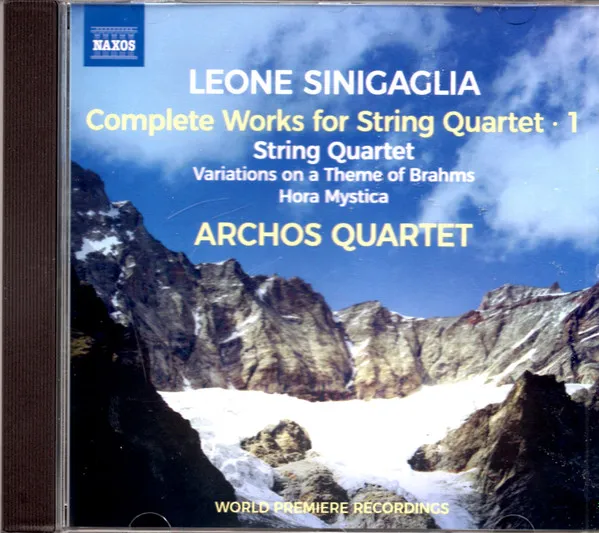 Leone Sinigaglia: Complete Works For String Quartet 1