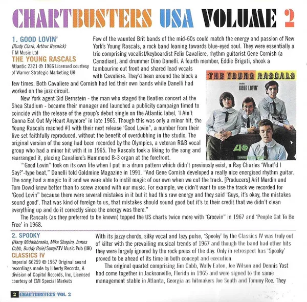 Chartbusters Usa Vol.2