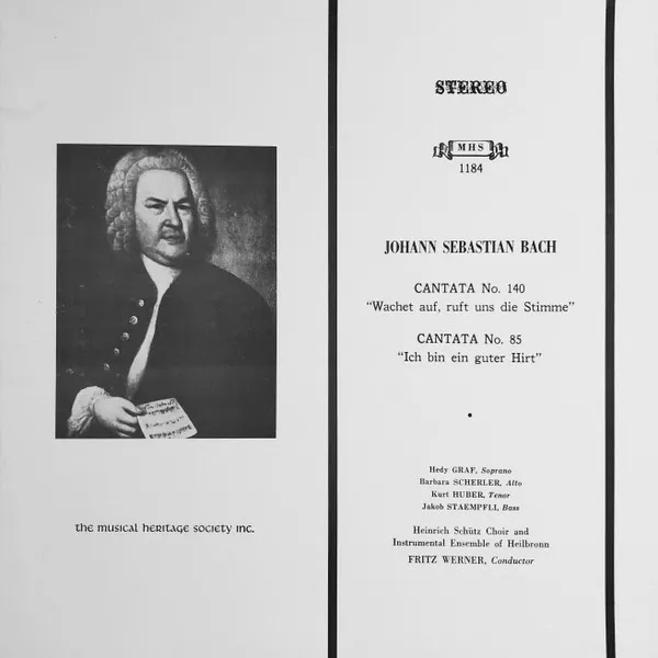 Cantata No. 140 (Wachet Auf, Ruft Uns Die Stimme), Cantata No. 85 (Ich Bin Ein Guter Hirt)
