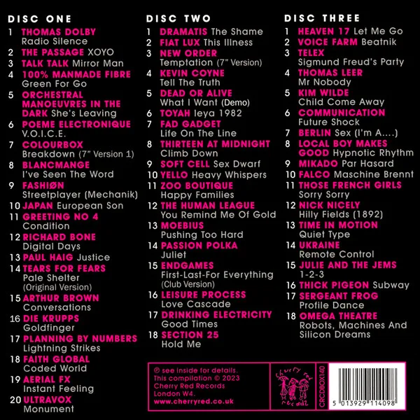 Musik Music Musique 3.0 1982 Synth Pop On the Air