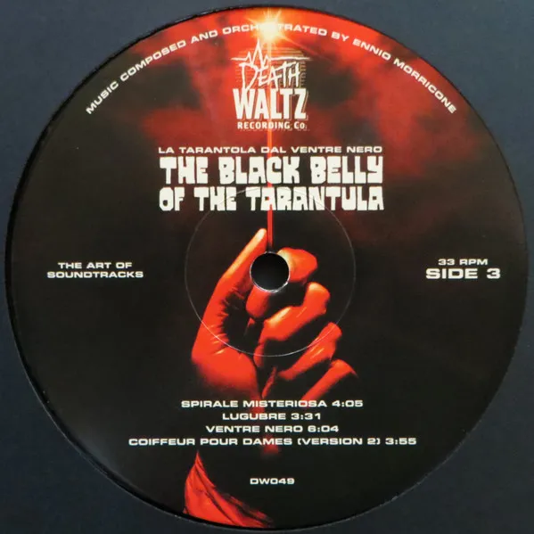 The Black Belly Of The Tarantula (Original Motion Picture Soundtrack)