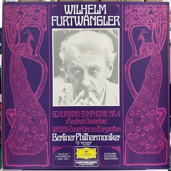 Symphony No. 4 · Manfred Overture / Euryanthe Overture