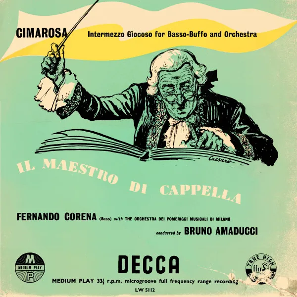 Il Maestro Di Capella - Intermezzo Giocoso For Basso-Buffo And Orchestra