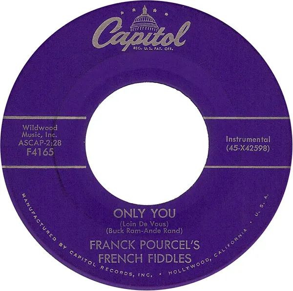 Only You (Loin De Vous) / Rainy Night In Paris