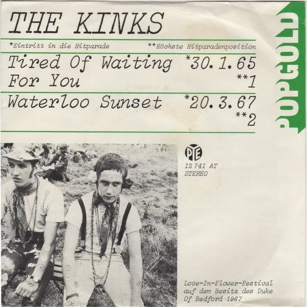 Tired Of Waiting For You / Waterloo Sunset