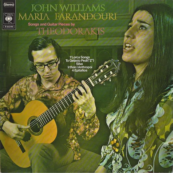 Songs And Guitar Pieces By Theodorakis