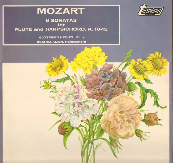6 Sonatas For Flute And Harpsichord, K. 10-15