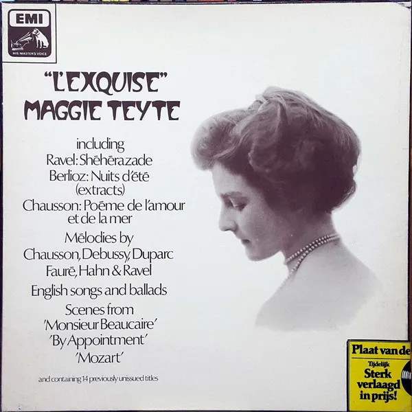 "L'Exquise" Maggie Teyte