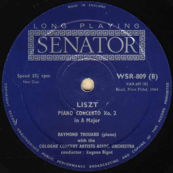Piano Concerto No.1. / Piano Concerto No 2.