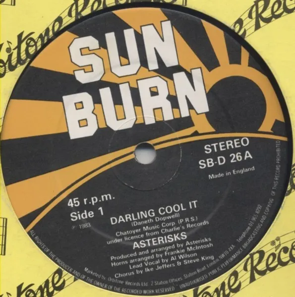 Darling Cool It / Jam Something