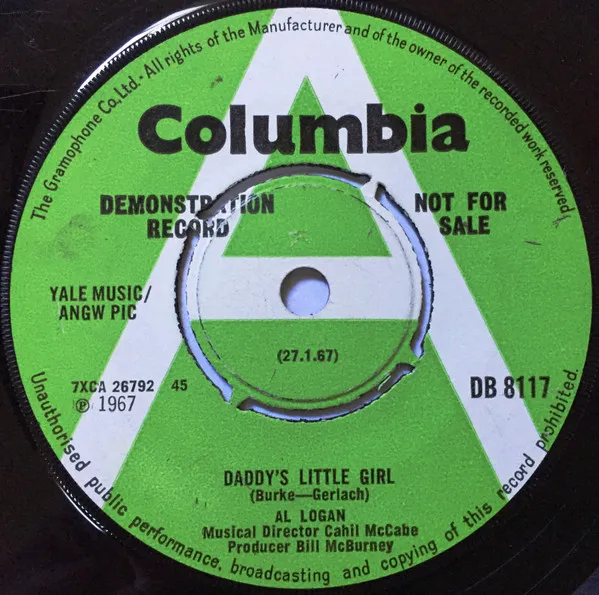 Daddy's Little Girl / If We Only Had Old Ireland Over Here