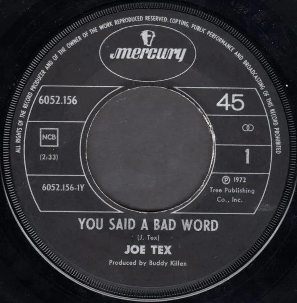 You Said A Bad Word