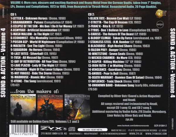 Sound And Action: Rare German Metal Vol. 4