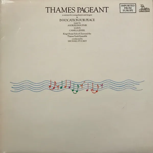 Thames Pageant / Invocation For Peace
