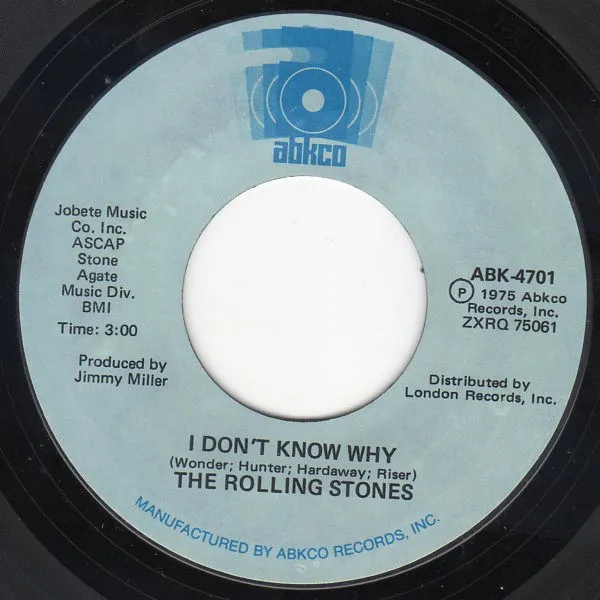 I Don't Know Why / Try A Little Harder
