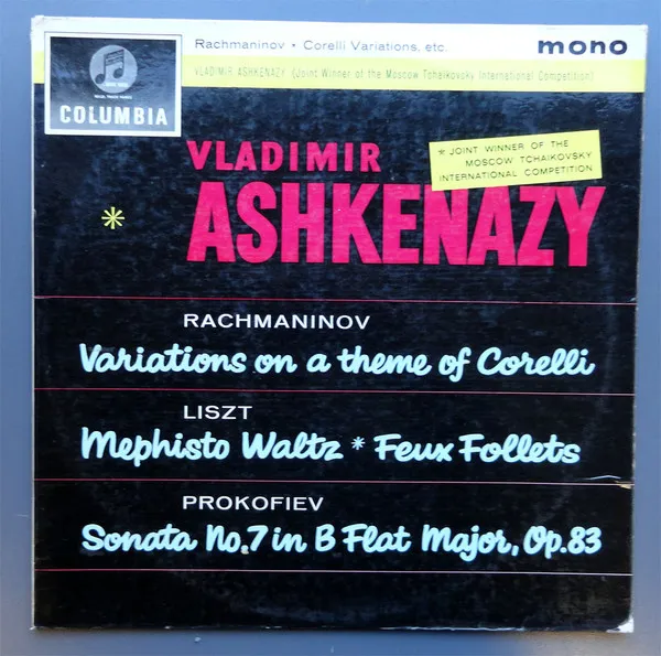 Variations On A Theme Of Corelli / Mephisto Waltz, Feux Follets / Sonata No. 7 In B Flat Major, Op.83
