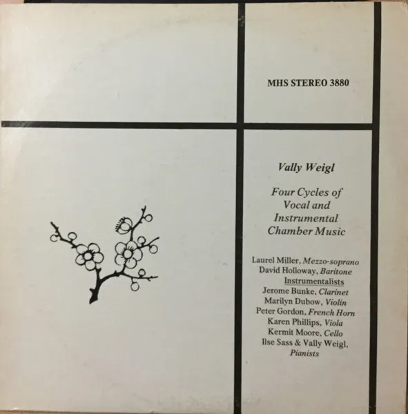Four Cycles Of Vocal And Instrumental Chamber Music