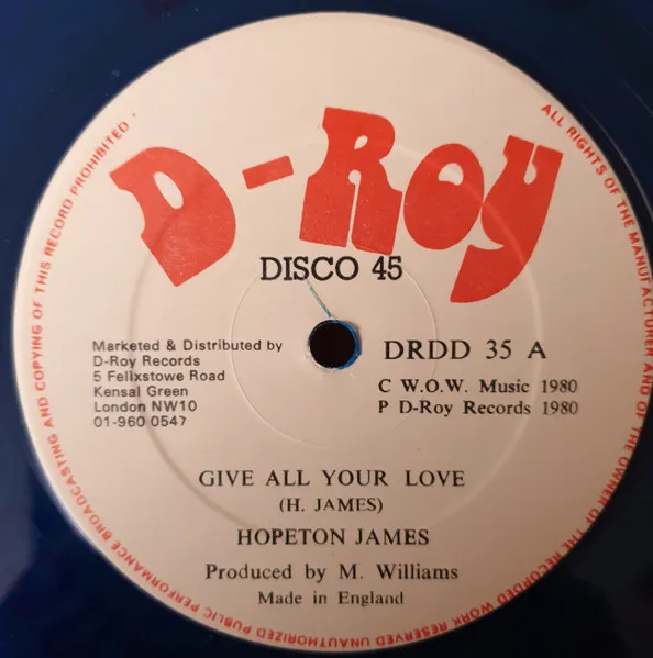 Give All Your Love / Would You Be My Girl