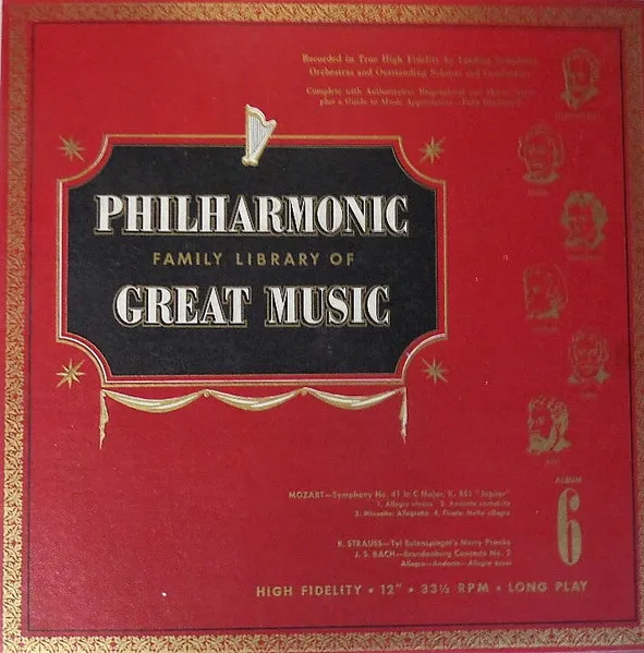 Symphony  No. 41 In C. Major, K. 551 "Jupiter"/Tyl Eulenspiegel's Merry Pranks/Brandenburg Concerto No. 2