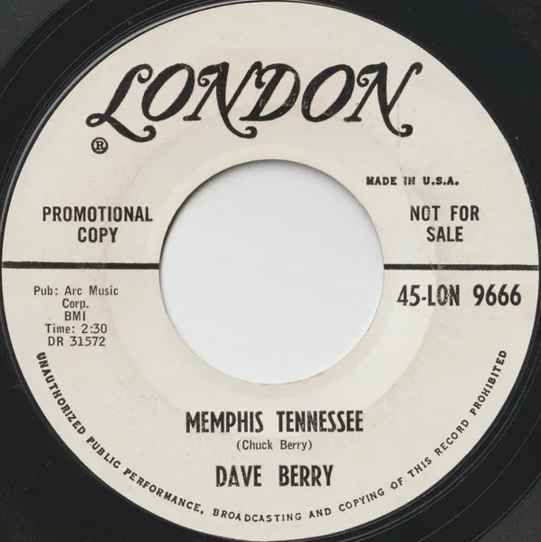 Memphis, Tennessee / My Baby Left Me