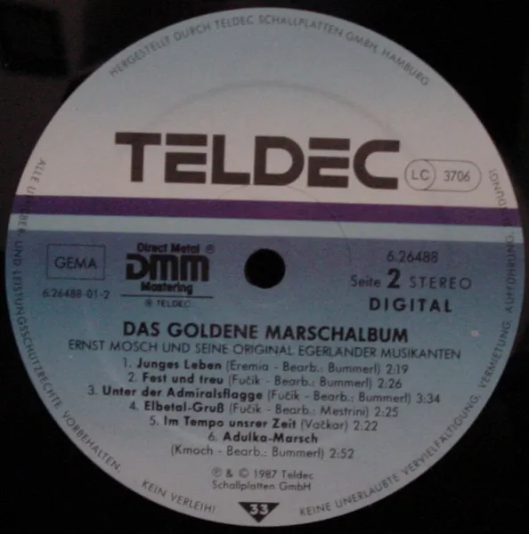 Ernst Mosch Und Seine Original Egerländer Musikanten