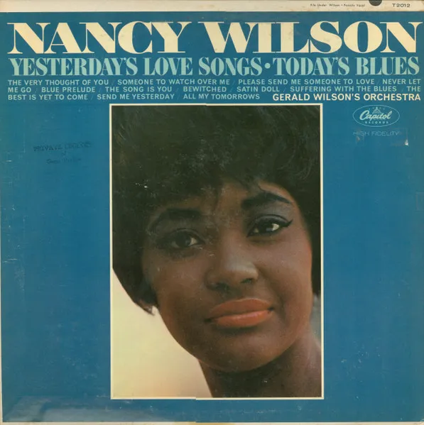 Yesterday's Love Songs • Today's Blues