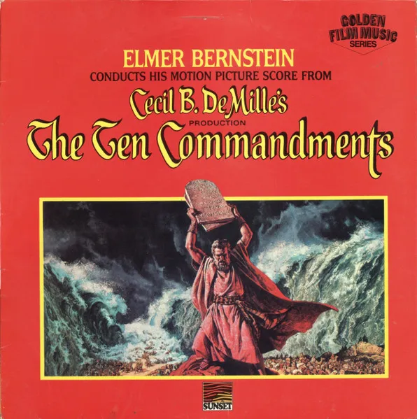Elmer Bernstein Conducts His Motion Picture Score From The Ten Commandments
