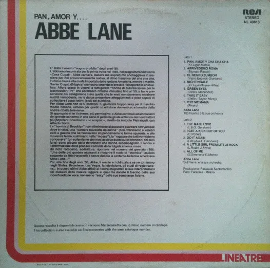 Pan, Amor Y.... Abbe Lane