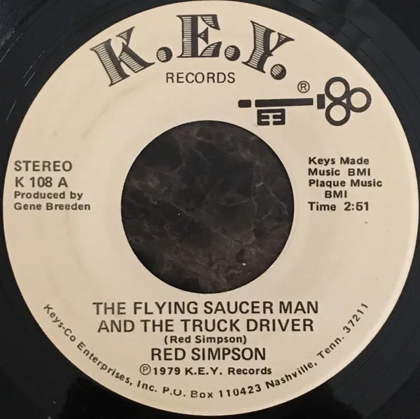 The Flying Saucer Man And The Truck Driver