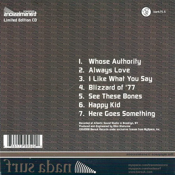 The Myspace Transmissions