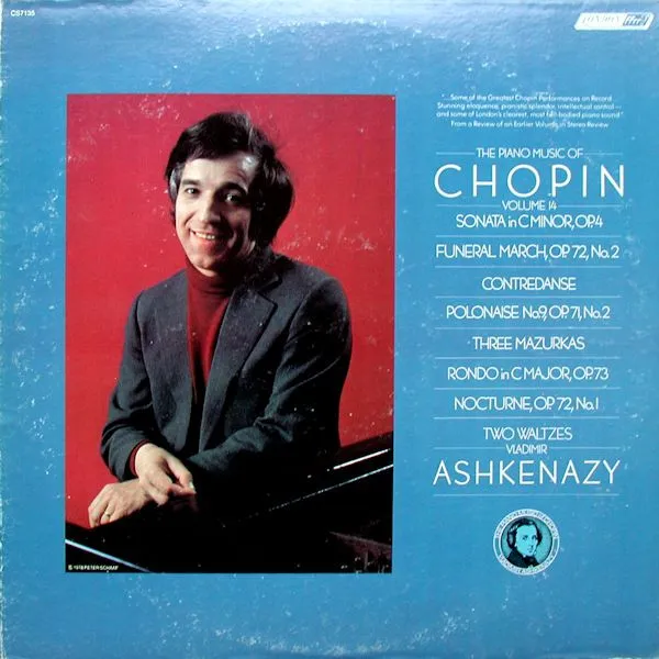 The Piano Music Of Chopin Volume 14