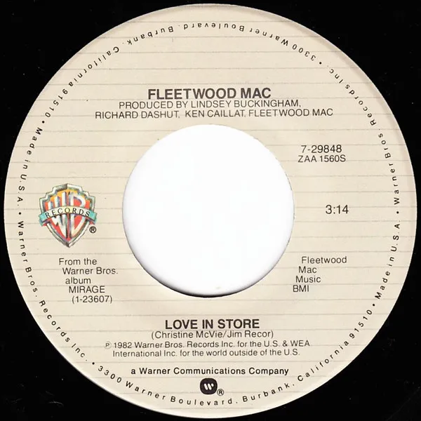 Love In Store / Can't Go Back