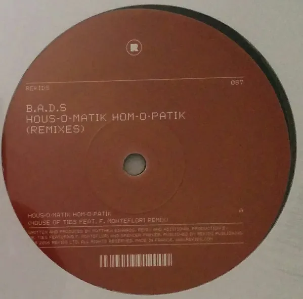Hous-O-Matik Hom-O-Patik (Remixes)