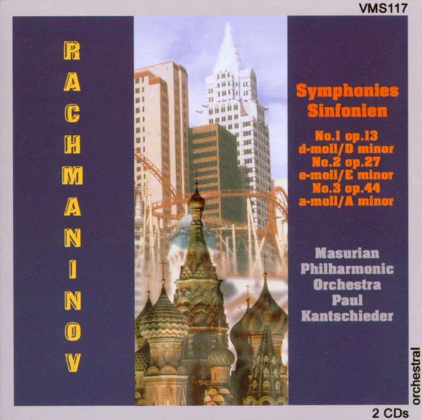 Symphonies = Sinfonien No.1, Op.13 D-Moll = D Major / No.2 Op.27 E-Moll = E Minor / No.3 Op.44 A-Moll = A Minor