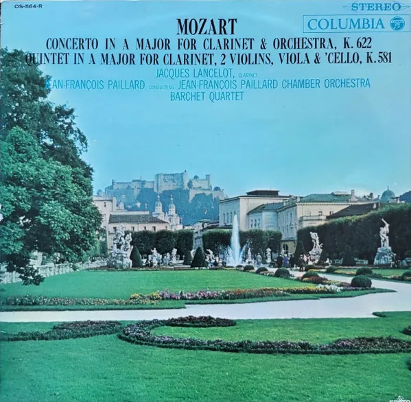 Concerto In A Major For Clarinet & Orchestra, K.622 / Qiuntet In A Major For Clarinet, 2 Violins, Viola & Cello, K.581