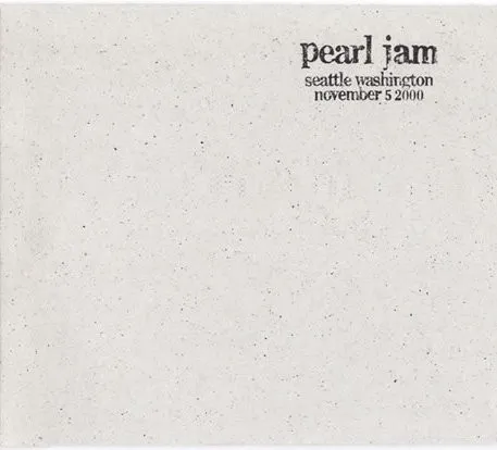 Seattle Washington - November 5, 2000