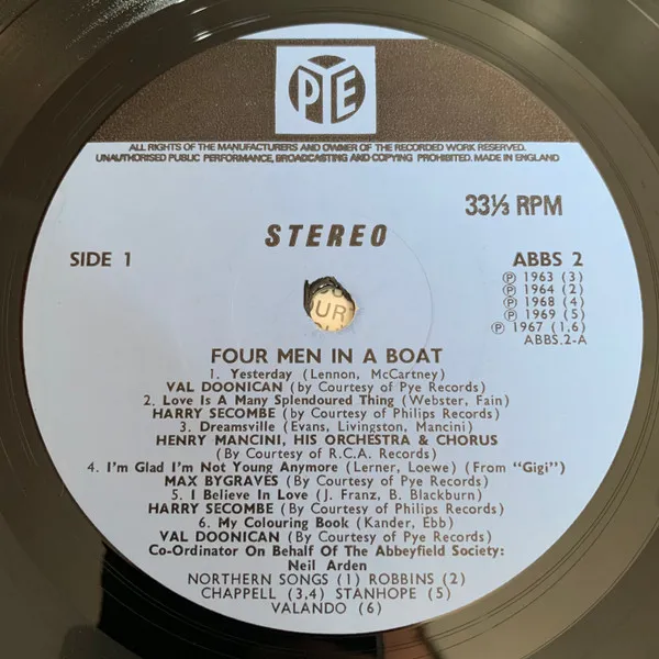 Four Men In A Boat
