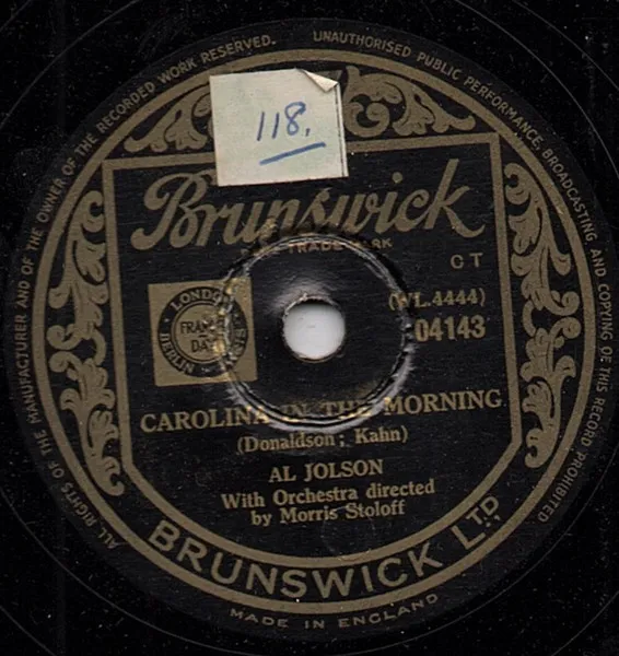 Carolina In The Morning / Liza