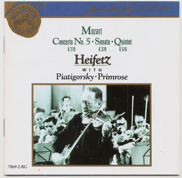 Concerto No. 5 K.219 ∙ Sonata K.378 ∙ Quintet K.516