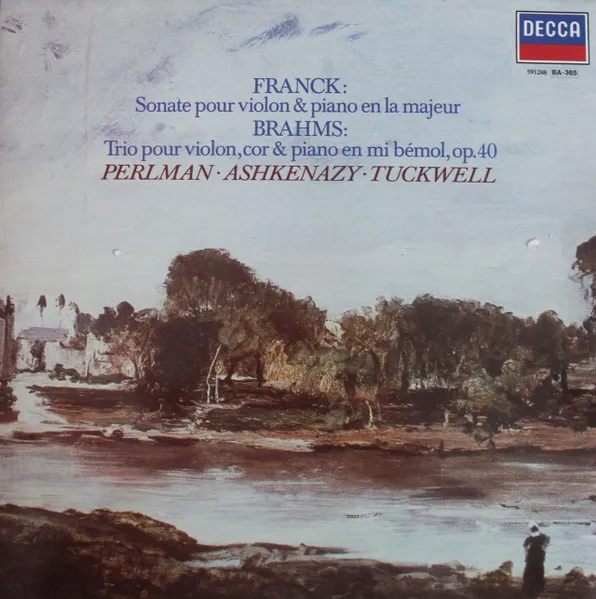 Trio Pour Violon, Cor Et Piano En Mi Bémol, Op.40