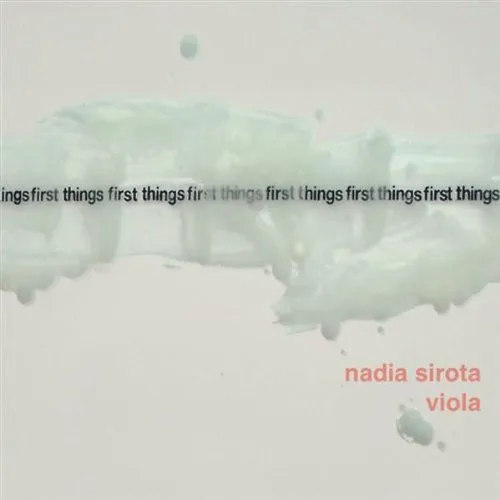 First Things First