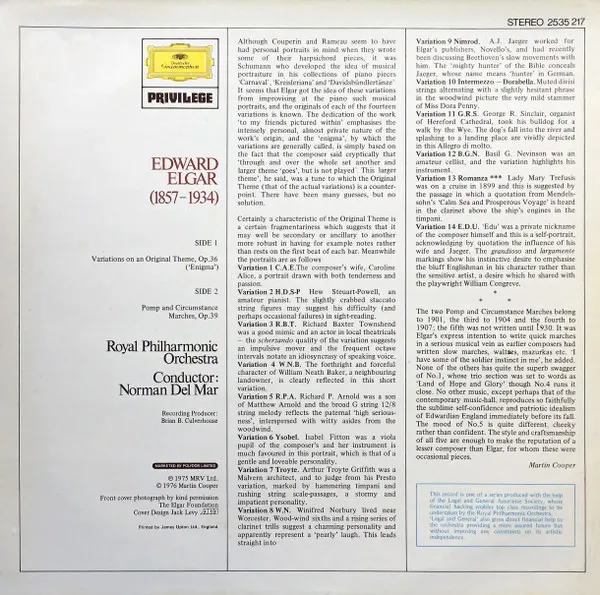 Enigma Variations / Pomp And Circumstance Marches - Complete