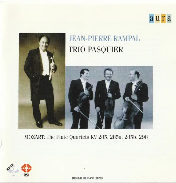 Mozart: The Flute Quartets KV 285, 285a, 285b, 298