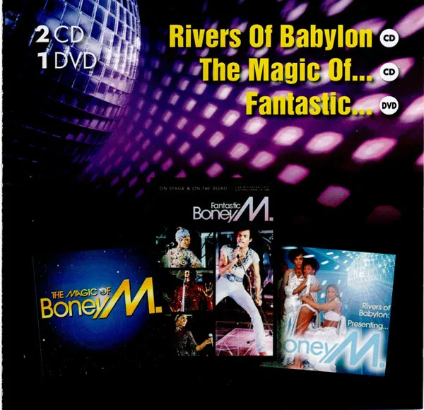 3X BONEY M. (2CD & DVD)